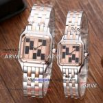 Perfect Replica Cartier Panthere de Watches Two Tone Rose Gold